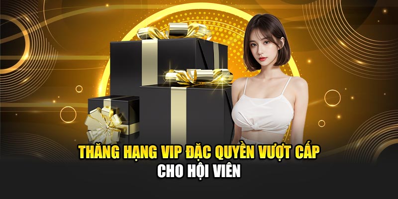 Thăng hạng VIP đặc quyền vượt cấp cho hội viên